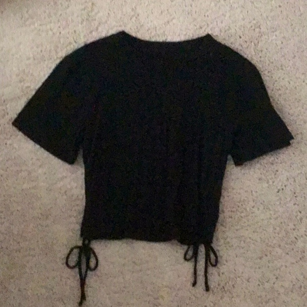 Woman’s black t-shirt